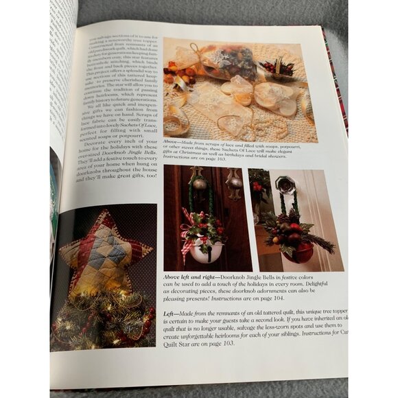 Christmas Handcrafts Book By Oxmoor House - Picture 9 of 12